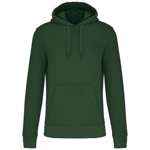 Kariban K4027 - Men's eco-friendly hooded sweatshirt Forest Green