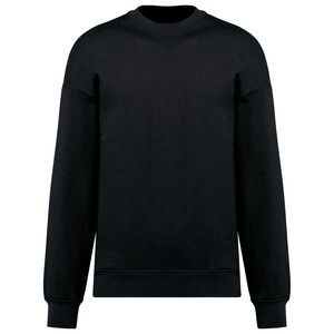 Kariban K4032 - Umweltfreundliches Oversize-Unisex-Sweatshirt mit Rundhalsausschnitt Black