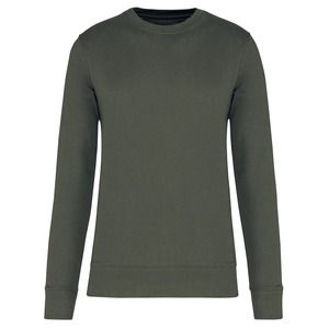 Kariban K4025 - Eco-friendly crew neck sweatshirt Dark Khaki