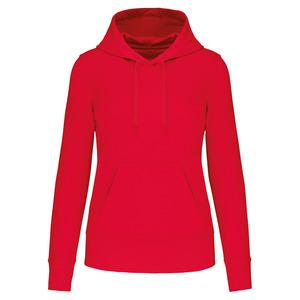 Kariban K4028 - Ladies eco-friendly hooded sweatshirt