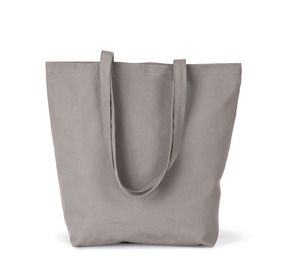 Kimood KI0252 - Shoppingtasche aus Bio-Baumwolle Metal Grey