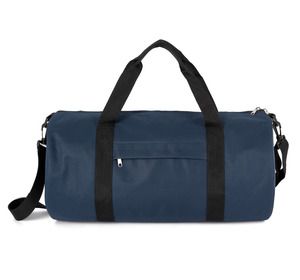 Kimood KI0655 - Recycelte Schlauchtasche mit Frontfach Twilight Blue