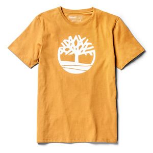 Timberland TB0A2C2R - T-Shirt aus biologischem Stoff Brand Tree Wheat