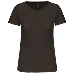 Kariban K3026IC - Damen-T-Shirt BIO150IC mit Rundhalsausschnitt Dark Khaki