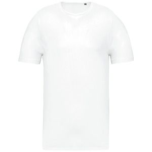Kariban K398 - Bio-T-Shirt mit kurzen Ärmeln und ungesäumten Halsausschnitt
