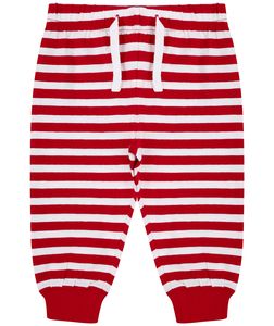 Larkwood LW085 - Pyjamahose Red / White