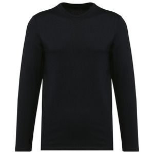Kariban Premium PK302 - Supima® Herren-T-Shirt mit Rundhalsausschnitt und langen Ärmeln Black