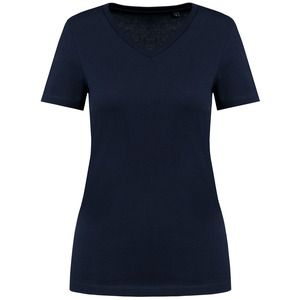 Kariban Premium PK305 - Supima® Damen-T-Shirt mit V-Ausschnitt und kurzen Ärmeln