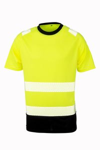 Result R502X - Recyceltes Sicherheits-T-Shirt Yellow / Black