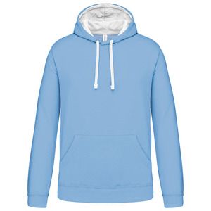 Kariban K446 - BICOLOR KAPUZEN SWEATSHIRT