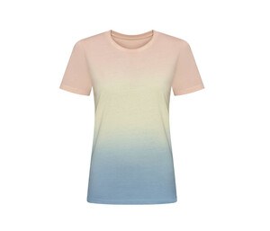 JUST T'S JT022 - Tie-dye Unisex-T-Shirt Pastel Sunset Dip