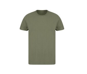 SF Men SF130 - Unisex-T-Shirt aus regenerierter Baumwolle und recyceltem Polyester Khaki