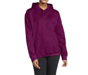 GILDAN GNSF50 - Unisex-Kapuzen-Sweatshirt holzkohle