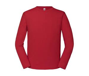 FRUIT OF THE LOOM SC152 - Iconic 195 Langarm T Red