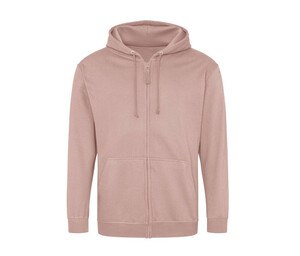 AWDIS JH050 - Sweatshirt mit Reißverschluss Dusty Pink