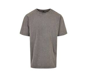 BUILD YOUR BRAND BY189 - Verfärbtes T-Shirt für Männer Asphalt