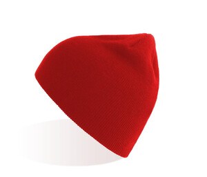 ATLANTIS HEADWEAR AT236 - Bommelmütze aus recyceltem Polyester Red