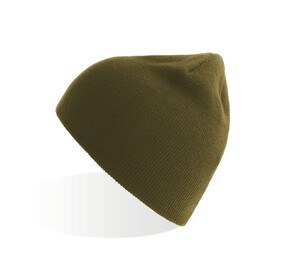 ATLANTIS HEADWEAR AT236 - Bommelmütze aus recyceltem Polyester Olive