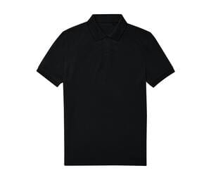 B&C BCU428 - Herren-Poloshirt 65/35 aus recyceltem Polyester Black