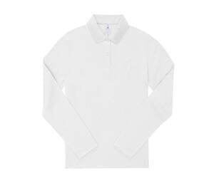 B&C BCW462 - Langärmeliges Poloshirt für Damen