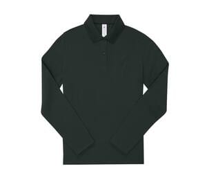 B&C BCW462 - Langärmeliges Poloshirt für Damen Dark Forest