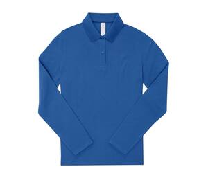 B&C BCW462 - Langärmeliges Poloshirt für Damen Royal Blue