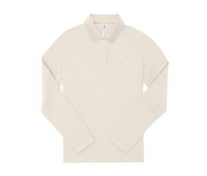 B&C BCW462 - Langärmeliges Poloshirt für Damen