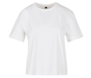 BUILD YOUR BRAND BY211 - Damen T-Shirt Oversized Weiß