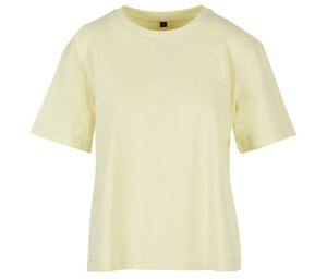 BUILD YOUR BRAND BY211 - Damen T-Shirt Oversized Soft Yellow