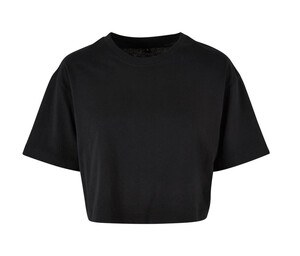 BUILD YOUR BRAND BY264 - Kurzes Damen T-Shirt Black