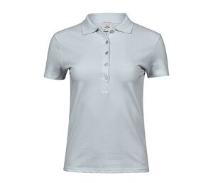 Tee Jays TJ145 - Luxus-Stretch-Polo für Frauen Ice Blue