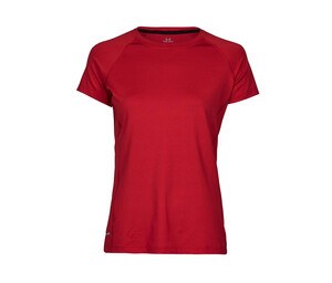 Tee Jays TJ7021 - Frauensport-T-Shirt Red