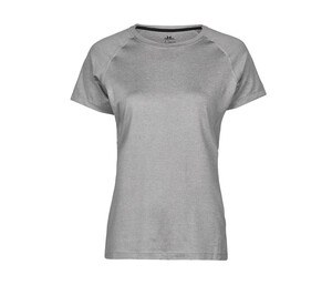 Tee Jays TJ7021 - Frauensport-T-Shirt Grey Melange