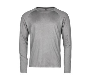 TEE JAYS TJ7022 - Sport-T-Shirt mit langen Ärmeln Grey Melange