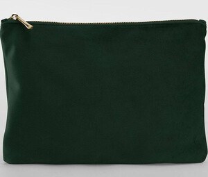 BAG BASE BG715 - Samtbeutel Dark Emerald