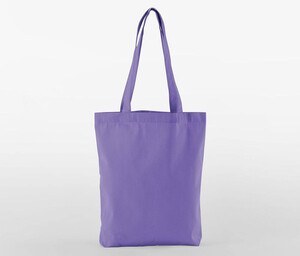 WESTFORD MILL WM691 - Einkaufstasche aus Bio-Baumwoll-Twill Violett