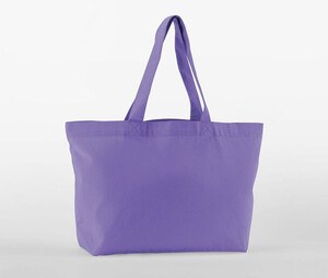 WESTFORD MILL WM695 - Große Einkaufstasche aus Bio-Baumwoll-Twill Violett