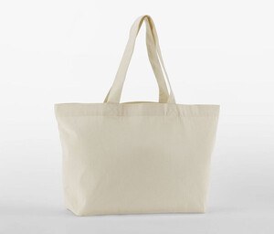 WESTFORD MILL WM695 - Große Einkaufstasche aus Bio-Baumwoll-Twill Natural