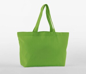 WESTFORD MILL WM695 - Große Einkaufstasche aus Bio-Baumwoll-Twill Apple Green