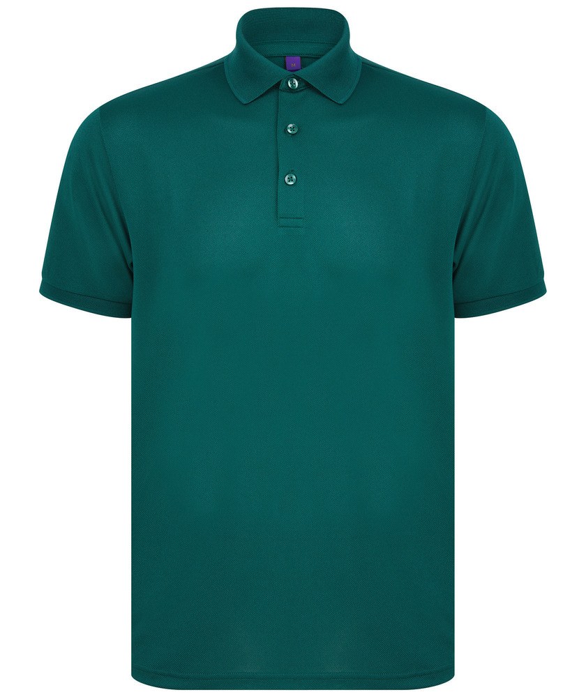 Henbury H465 - Polohemd für Herren aus recyceltem Polyester
