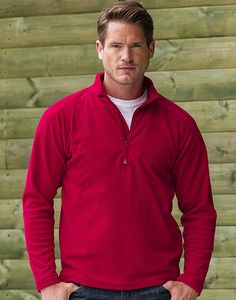 Russell R-881M-0 - 1/4 Zip Micro Fleece