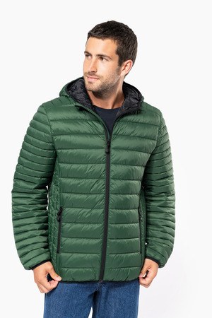 Kariban K6110 - Leichte Herren Steppjacke mit Kapuze