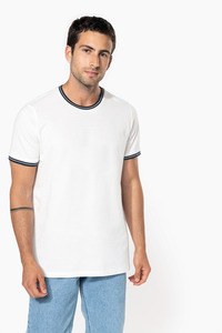 Kariban K373 - Rundhals-T-Shirt aus Piqué für Herren